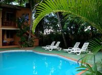 Pool and deck of the Hotel CASA VALERIA - Sosua - Dominican Republic
